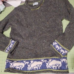 Tahilla Irish Sheep Pullover Sweater